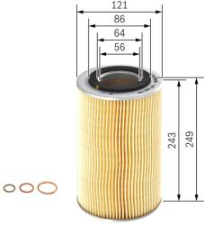 Bosch Olejový filter BOSCH 1 457 429 740 (1 457 429 740)