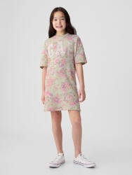 GAP Детска oversize рокля с лого GAP GAP | Bezhov | Момичешки | 128/134