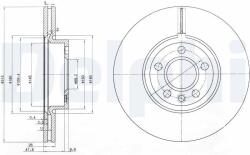 DELPHI Tarcza Ham. Vw Sharan (bg3719)