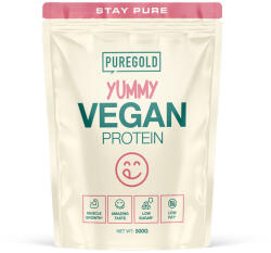Pure Gold Yummy Vegan Protein - proteine , , vegane delicioase, pe baza de plante, 500 grame