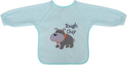 Baby Care hímzett hosszú ujjú pamut előke - Boy - aprotalpak