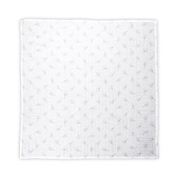 Lorelli Muszlin takaró 80x80 cm - Grey Floral - aprotalpak