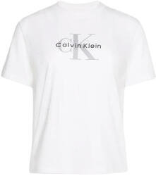Calvin Klein T-Shirt Hr Ss Clssc Mnlg Cnc LV047B865G YAA brilliant white (LV047B865G YAA brilliant white)