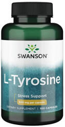 Swanson L-Tyrosine 500mg. / 100 Caps