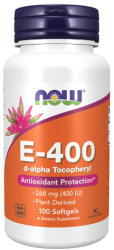 NOW Vitamin E-400 IU D-Alpha / 100 Softgels