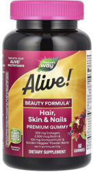 Nature's Way Alive! Premium Hair, Skin & Nails / 60 Gummies