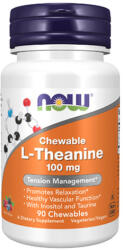 NOW L-Theanine 100mg / 90 Chewables