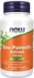 NOW Saw Palmetto Extract 320 mg with Pumpkin Seed Oil / 90 Softgels