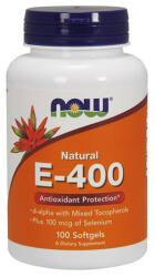 NOW Vitamin E-400 IU + Selenium / 100 Softgels