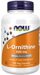 NOW L-Ornithine 500mg / 120Vcaps