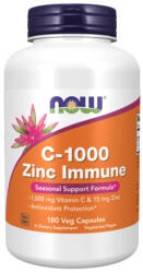 NOW C-1000 Zinc Immune / 180 Vcaps