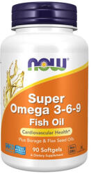 NOW Super Omega 3-6-9 / 1200mg. / 90 Softgels