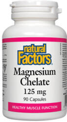 Natural Factors Magnesium Chelate 125mg. / 90 Caps