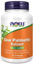 NOW Saw Palmetto Extract with Pumpkin Seed Oil and Zinc / 90 Softgels
