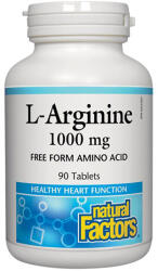 Natural Factors L-Arginine 1000 mg / 90 Tabs