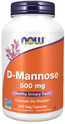 NOW D-Mannose 500 mg / 240 Vcaps