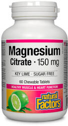 Natural Factors Magnesium Citrate 150mg / 60 Chew Tabs