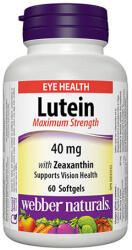 Webber Naturals Lutein and Zeaxanthin / 60 Softgels