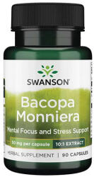 Swanson Bacopa Monniera 10: 1 Extract 50mg. / 90 Caps