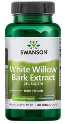 Swanson Maximum Strength White Willow Bark 500mg. / 60 Vcaps