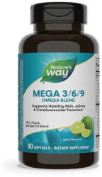 Nature's Way Mega 3/6/9 Omega Blend / 90 Softgels