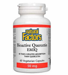Natural Factors Bioactive Quercetin EMIQ 50mg / 60 Vcaps