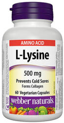 Webber Naturals L-Lysine 500 mg / 60 Caps