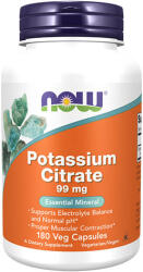 NOW Potassium Citrate 99 mg / 180 Vcaps