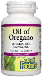 Natural Factors Oil of Oregano 180mg. / 30 Softgels