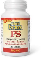 Natural Factors PS Phosphatidylserine 100 mg / 120 Softgels