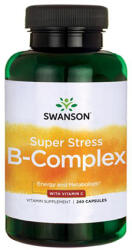 Swanson Super Stress Vitamin B-Complex with Vitamin C / 240 Caps