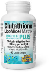 Natural Factors Glutathione LipoMicell Matrix 300 mg / 60 Softgels