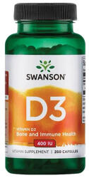 Swanson Vitamin D-3 400IU / 250 Caps