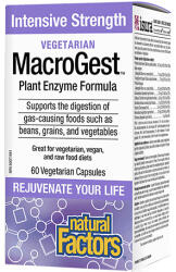 Natural Factors MacroGest Plant Enzyme Formula 280 mg / 60 Caps