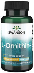 Swanson L-Ornithine Amino Acid 500mg. / 60 Vcaps