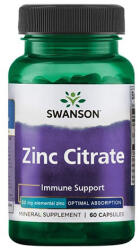 Swanson Zinc Citrate 50mg. / 60 Caps
