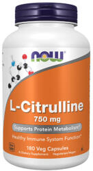 NOW L-Citrulline 750 mg / 180 Vcaps