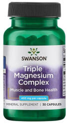 Swanson Triple Magnesium Complex 400 mg / 30 Caps