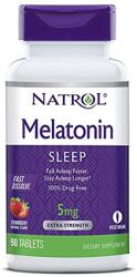 Natrol Melatonin 5mg /Strawberry/ 90 Tabs