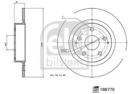 Febi Bilstein Disc frana FEBI BILSTEIN 188770 (188770) - automobilus