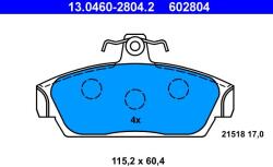 ATE set placute frana, frana disc ATE 13.0460-2804.2 (13.0460-2804.2)