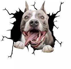 Original Deals Amstaff Bull Terrier kutya dekoratív matrica, otthonra vagy autóra, prémium öntapadó, 30 x 30 cm, eredeti ajánlatok (22AGL1106)