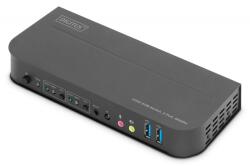 ASSMANN DS-12874 KVM kapcsoló Fekete (DS-12874)