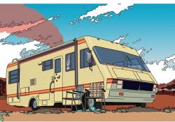  Poszter Breaking Bad Van, 61x90cm, poszter2815, Többszínű (poster2815)