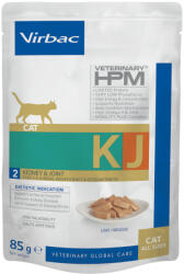 Virbac 12x85g Virbac Veterinary HPM Cat Kidney & Joint KJ2 nedves macskatáp