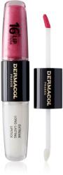 Dermacol 16H Lip Colour дълготрайно червило и гланц за устни цвят 15 Dazzling Diva 2x4ml