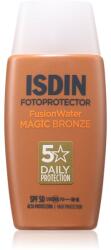 ISDIN Fotoprotector FusionWater Magic Bronze védő és tonizáló folyadék arcra SPF 50 50 ml