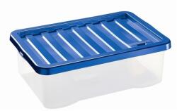 Heidrun Quasar átlátszó tárolódoboz 30L tetővel (401686)