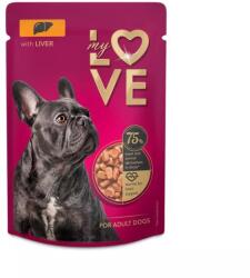 My Love -My Love teljes értékű, szaftos alutasakos eledel felnőtt kutyáknak Halakkal 100g - grandopet