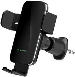 Wozinsky WEDZ-3Y8S clamp car holder with 15W inductive charger for phone on the air vent - black